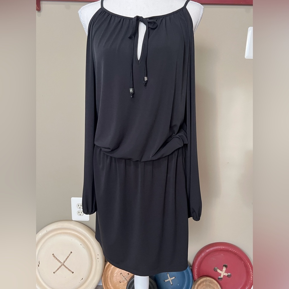 MICHAEL Michael Kors cold shoulder dress size M